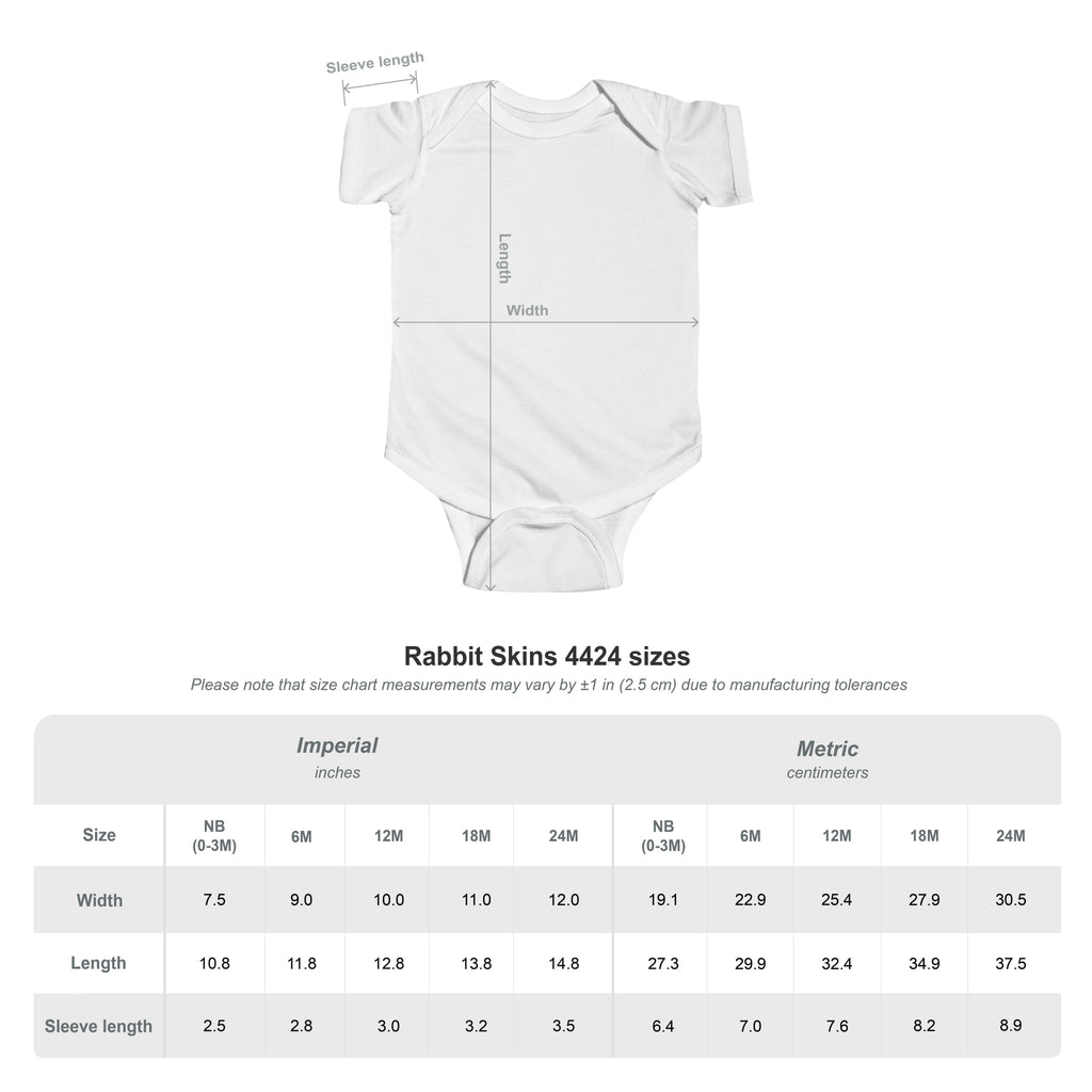 Infant Bodysuit "Lov3 Addict" Heart Graphic — Cute Baby Onesie Gift