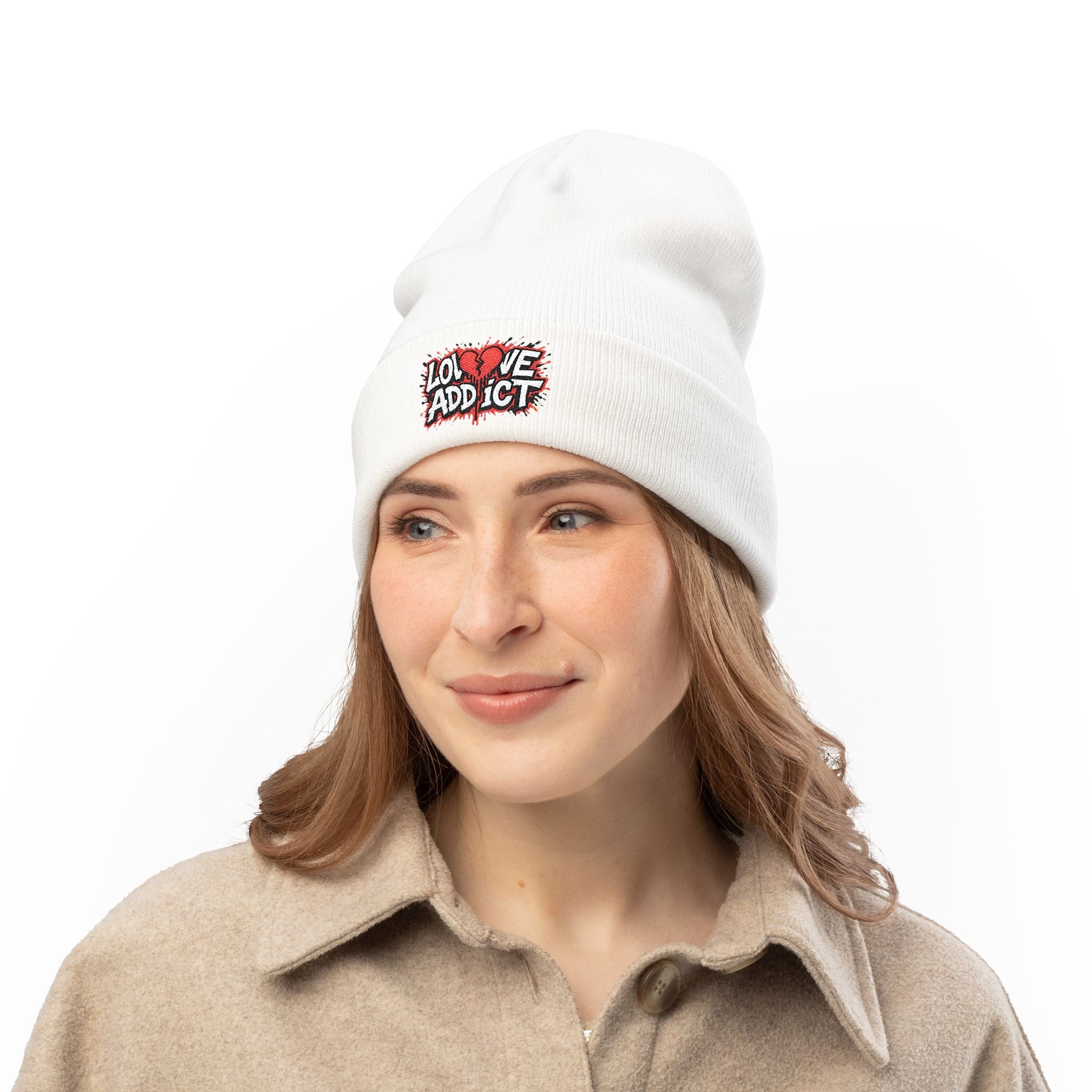 Knit Beanie (Embroidery)